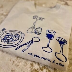 Abercrombie & Fitch - You, Me, Pasta and Wine Crewneck